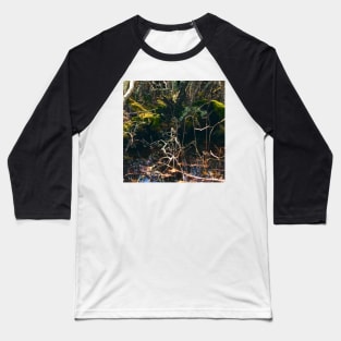 Natural camouflage  print Baseball T-Shirt